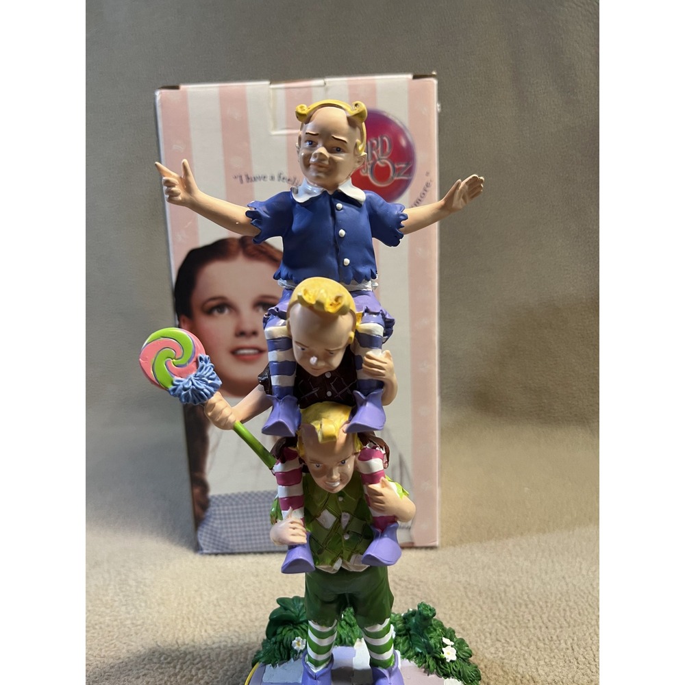 Vandor‎ Wizard of Oz Lollipop Boys Munchkin Bobber Figurine 71753 New In Box